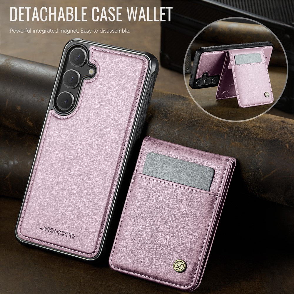 Galaxy S24 Plus Leder-Hülle mit Kartenfach & RFID-Schutz – MagSafe kompatibel