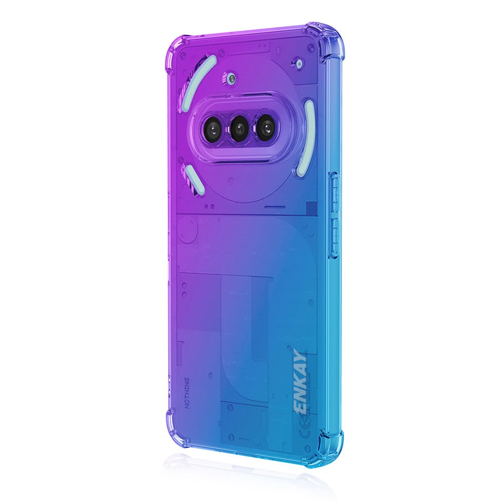 ENKAY For Nothing Phone (3a) TPU Case  Thickened Four Corner Drop-proof Phone Back Cover