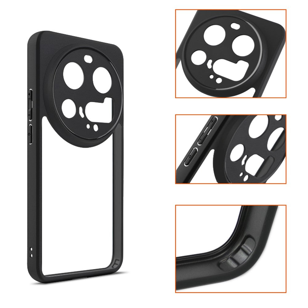 For Xiaomi 15 Ultra Case Shockproof PC + TPU Clear Back Phone Cover
