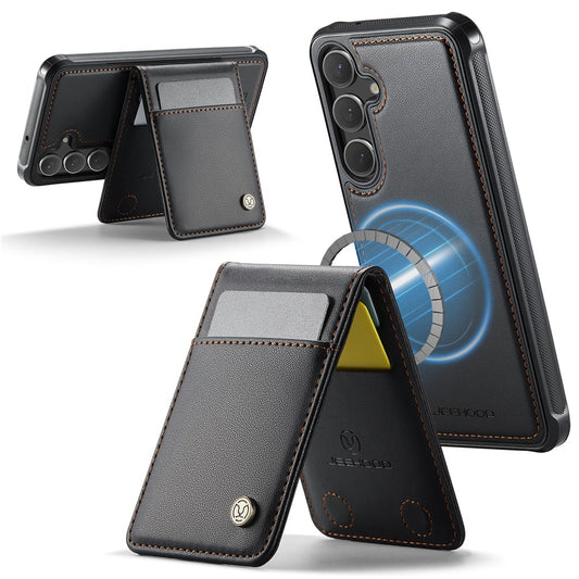 Galaxy S23 FE Leder-Hülle mit Kartenfach & RFID-Schutz – MagSafe kompatibel