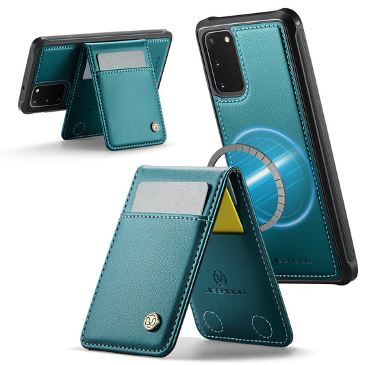 Galaxy S20 5G Leder-Hülle mit Kartenfach & RFID-Schutz – MagSafe kompatibel