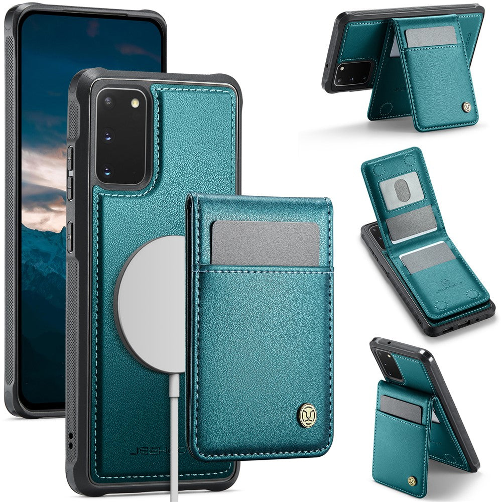 Galaxy S20 FE Leder-Hülle mit Kartenfach & RFID-Schutz – MagSafe kompatibel