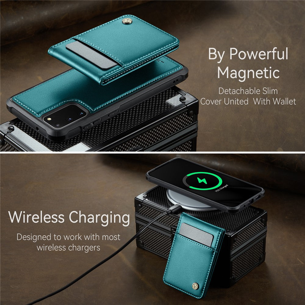 Galaxy S20 FE Leder-Hülle mit Kartenfach & RFID-Schutz – MagSafe kompatibel