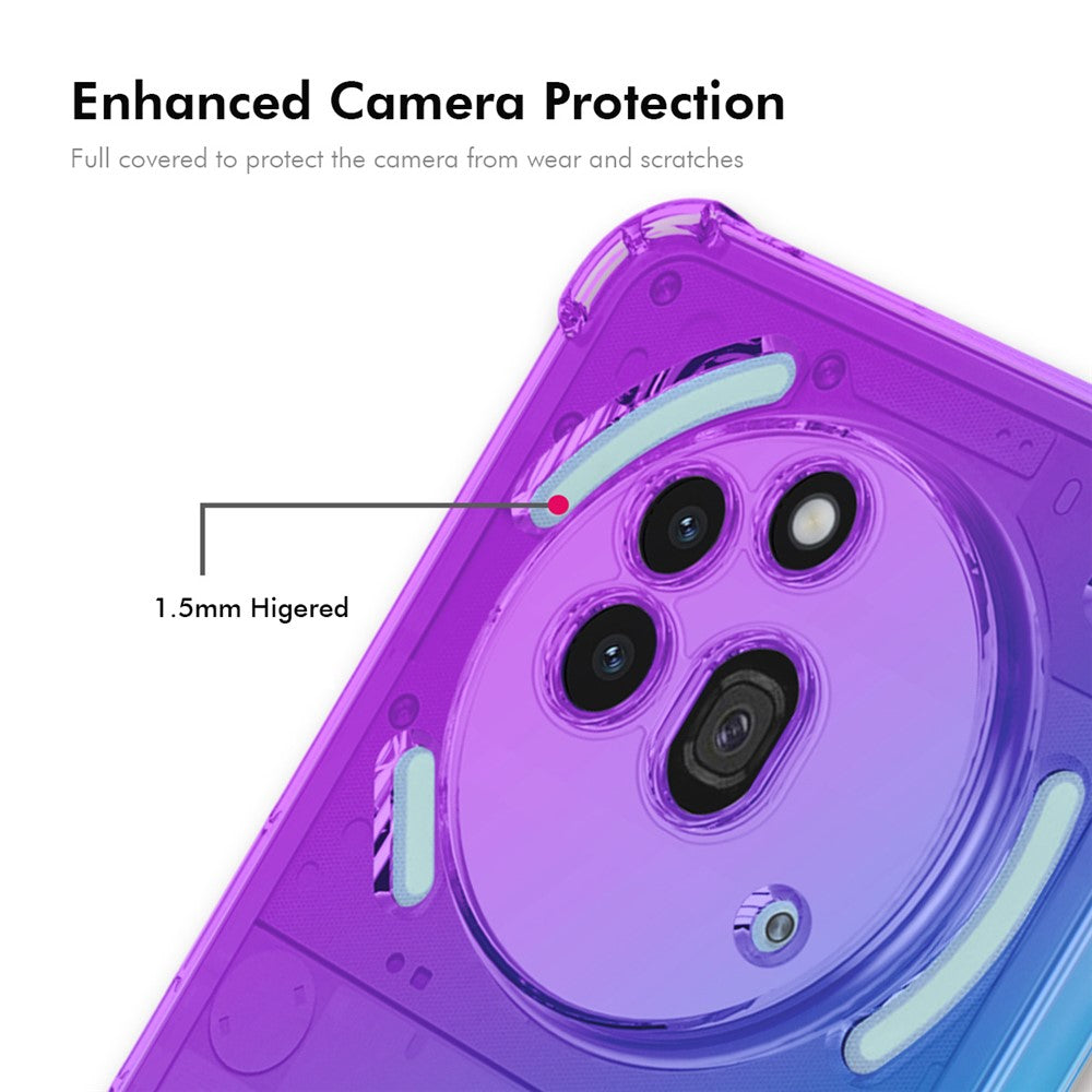 ENKAY For Nothing Phone (3a) Pro TPU Case  Thickened Four Corner Drop-proof Phone Back Cover
