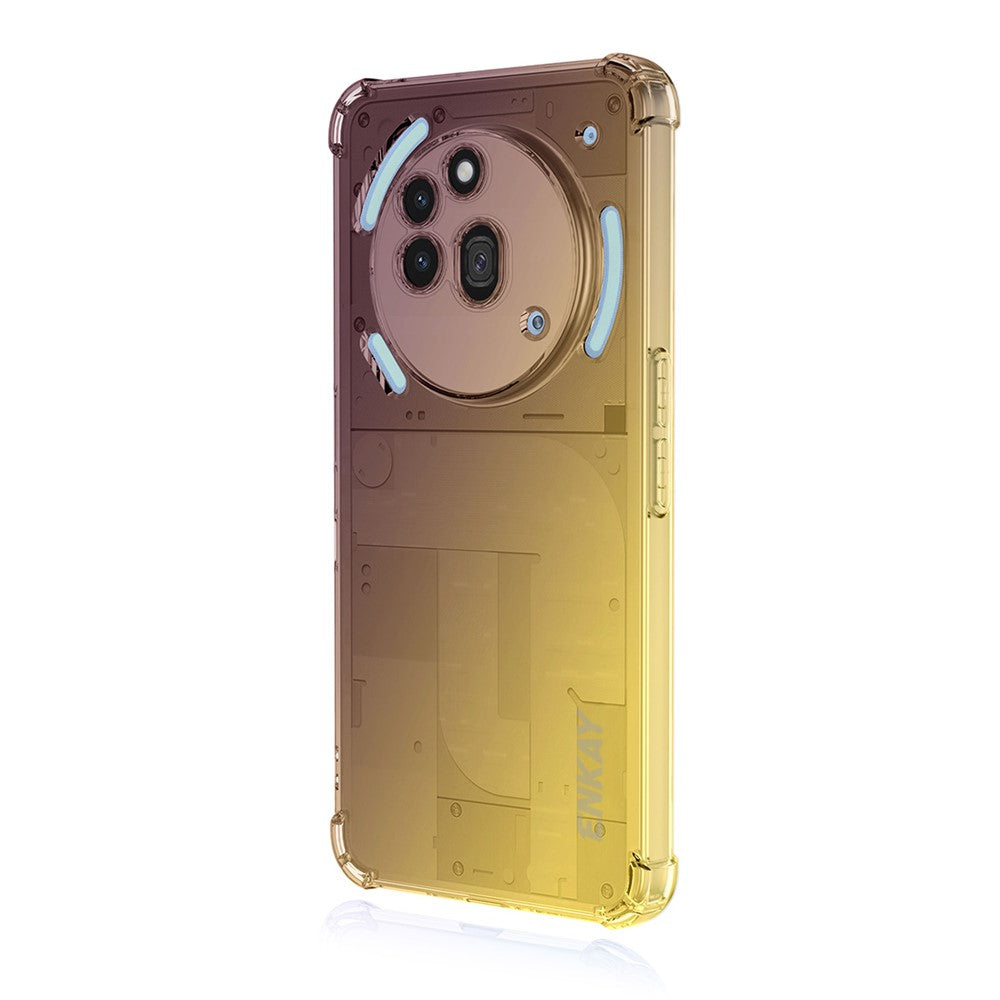 ENKAY For Nothing Phone (3a) Pro TPU Case  Thickened Four Corner Drop-proof Phone Back Cover