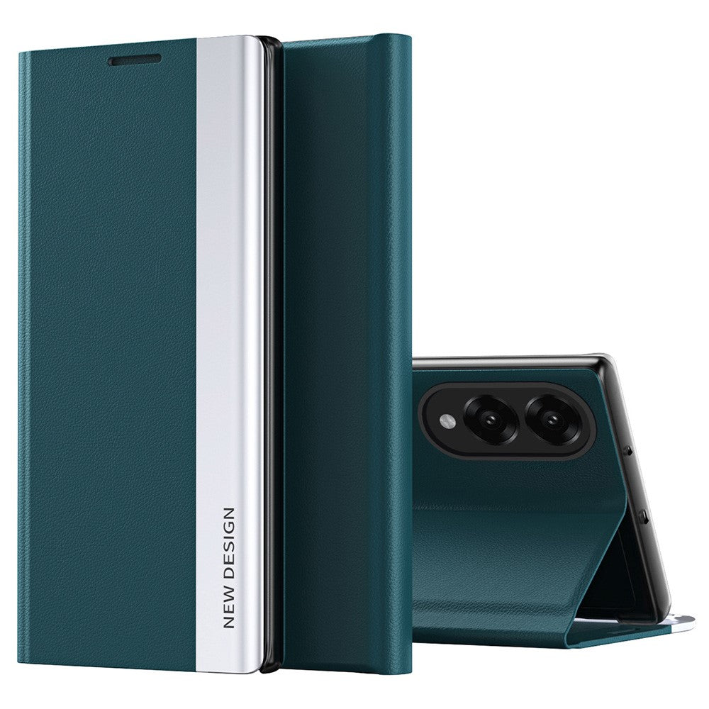 Galaxy S25 Edge Klappbare Hülle – elegant, stoßfest, mit Ständer & galvanisierter Oberfläche