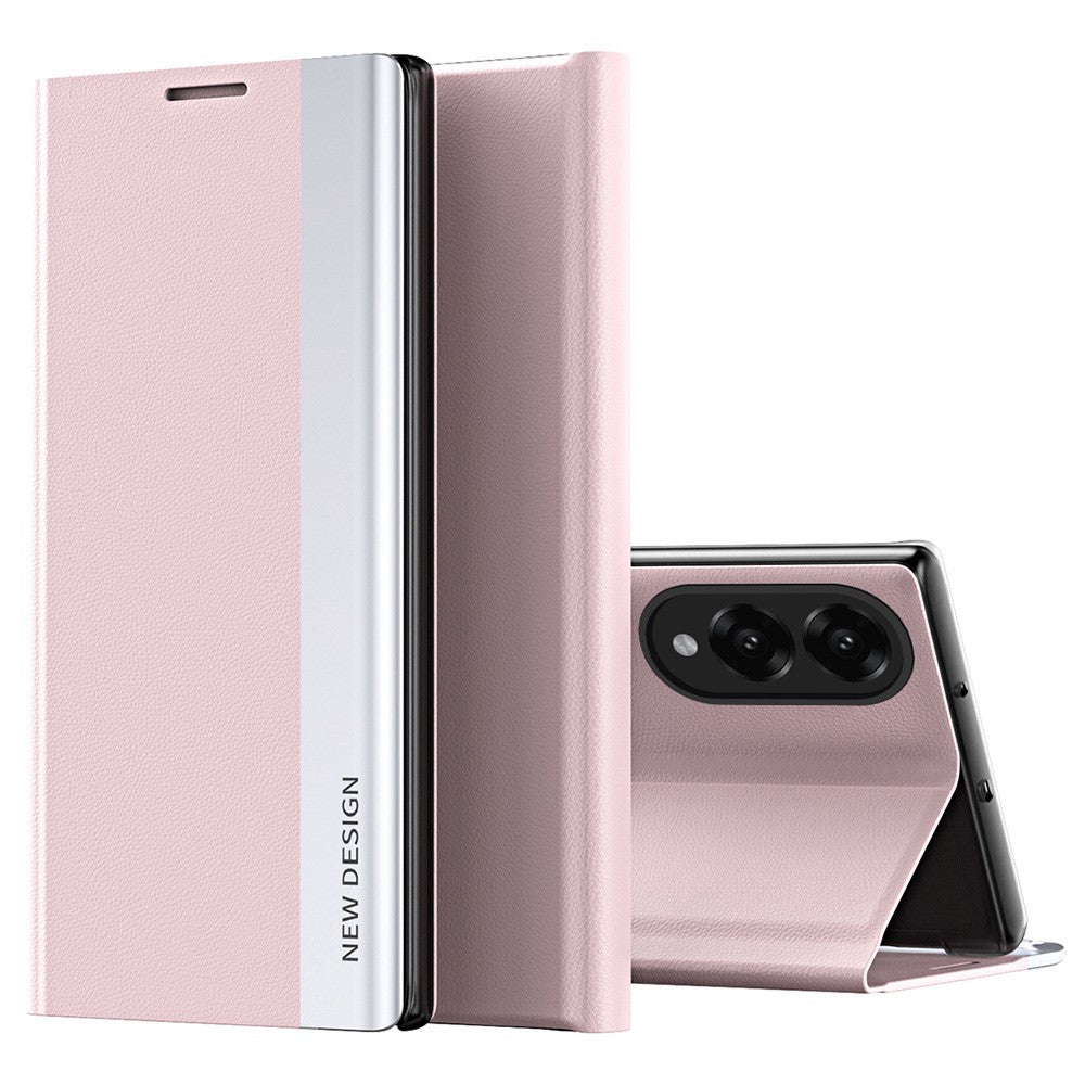 Galaxy S25 Edge Klappbare Hülle – elegant, stoßfest, mit Ständer & galvanisierter Oberfläche