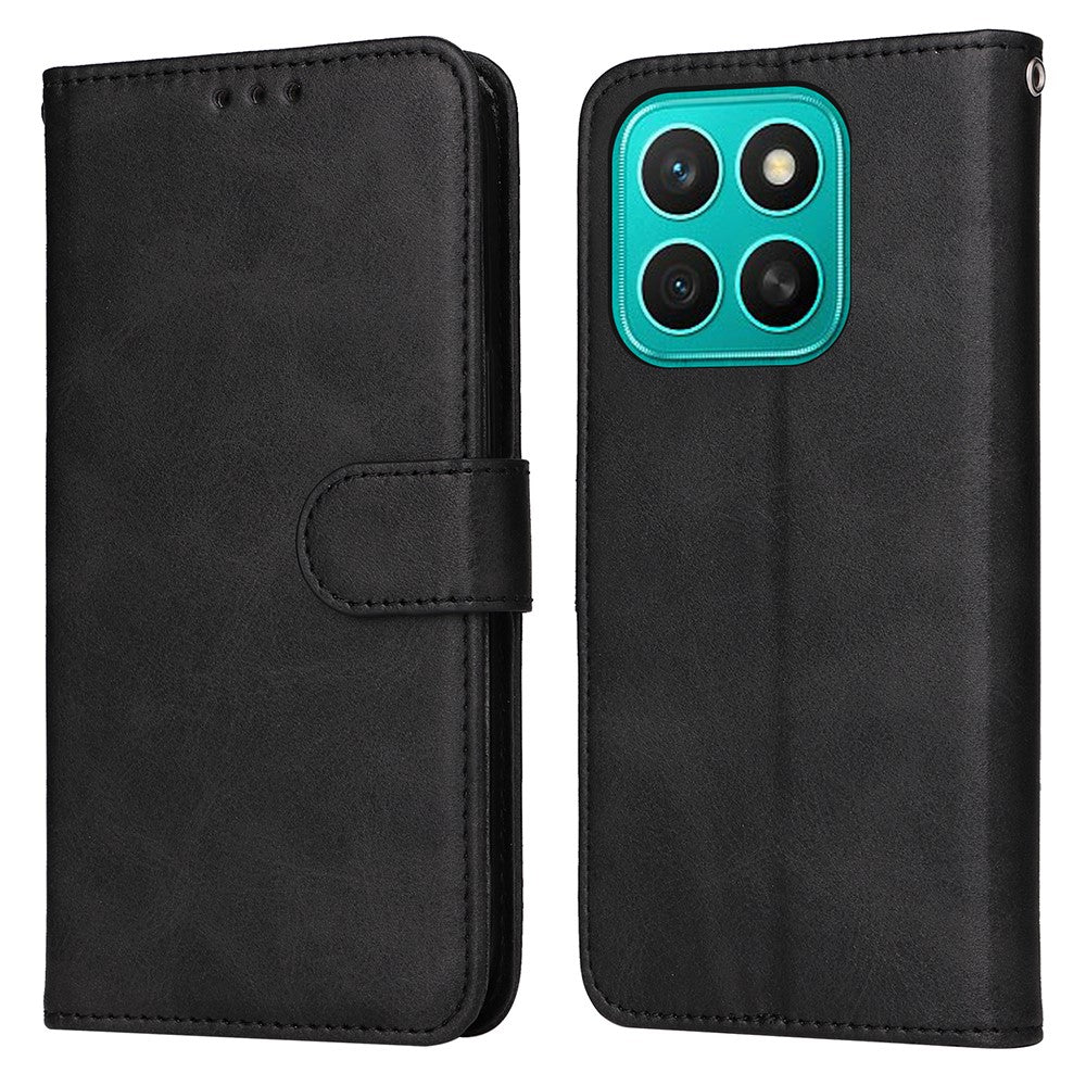 For Honor X8c 4G Case Wallet PU Leather Folio Flip Phone Cover