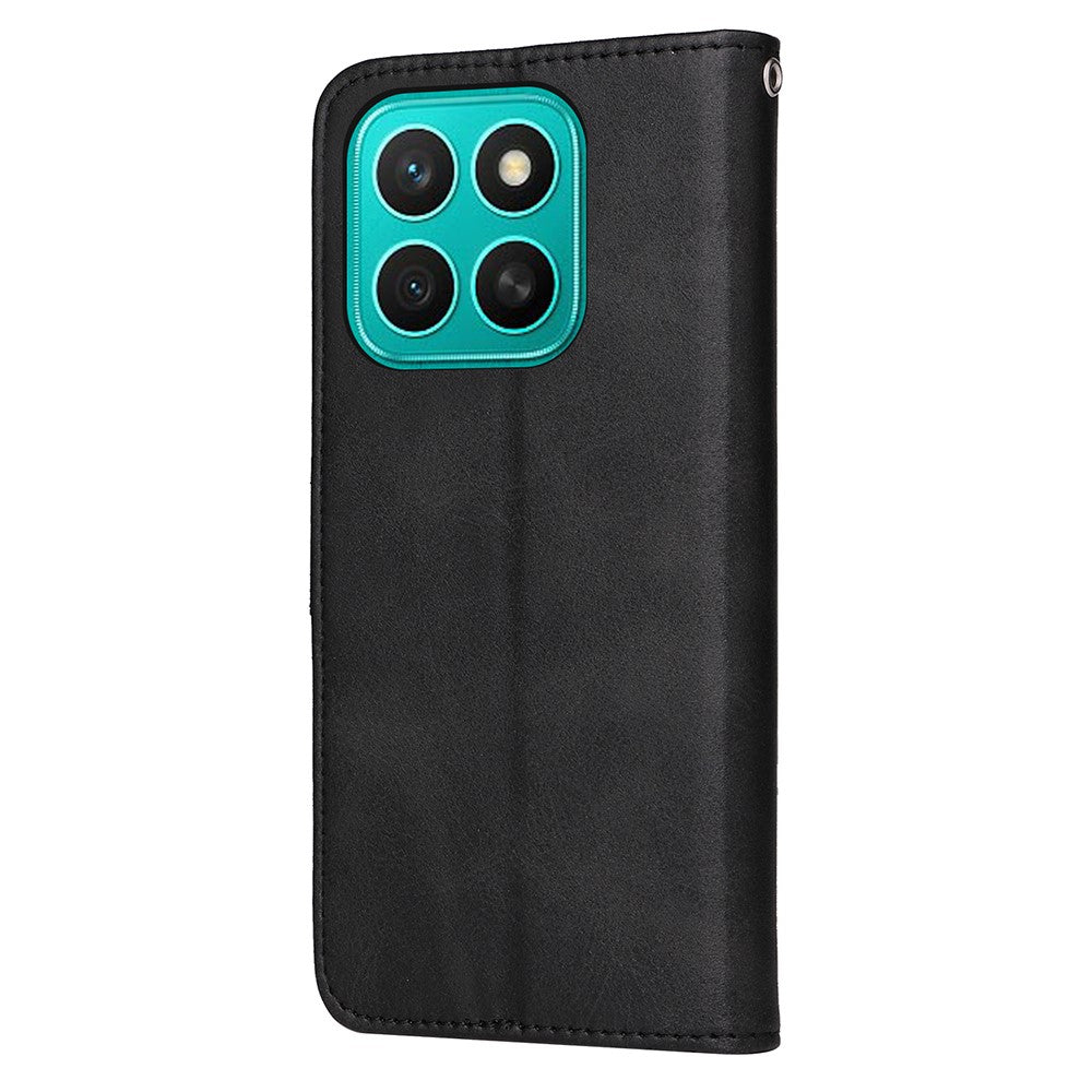 For Honor X8c 4G Case Wallet PU Leather Folio Flip Phone Cover