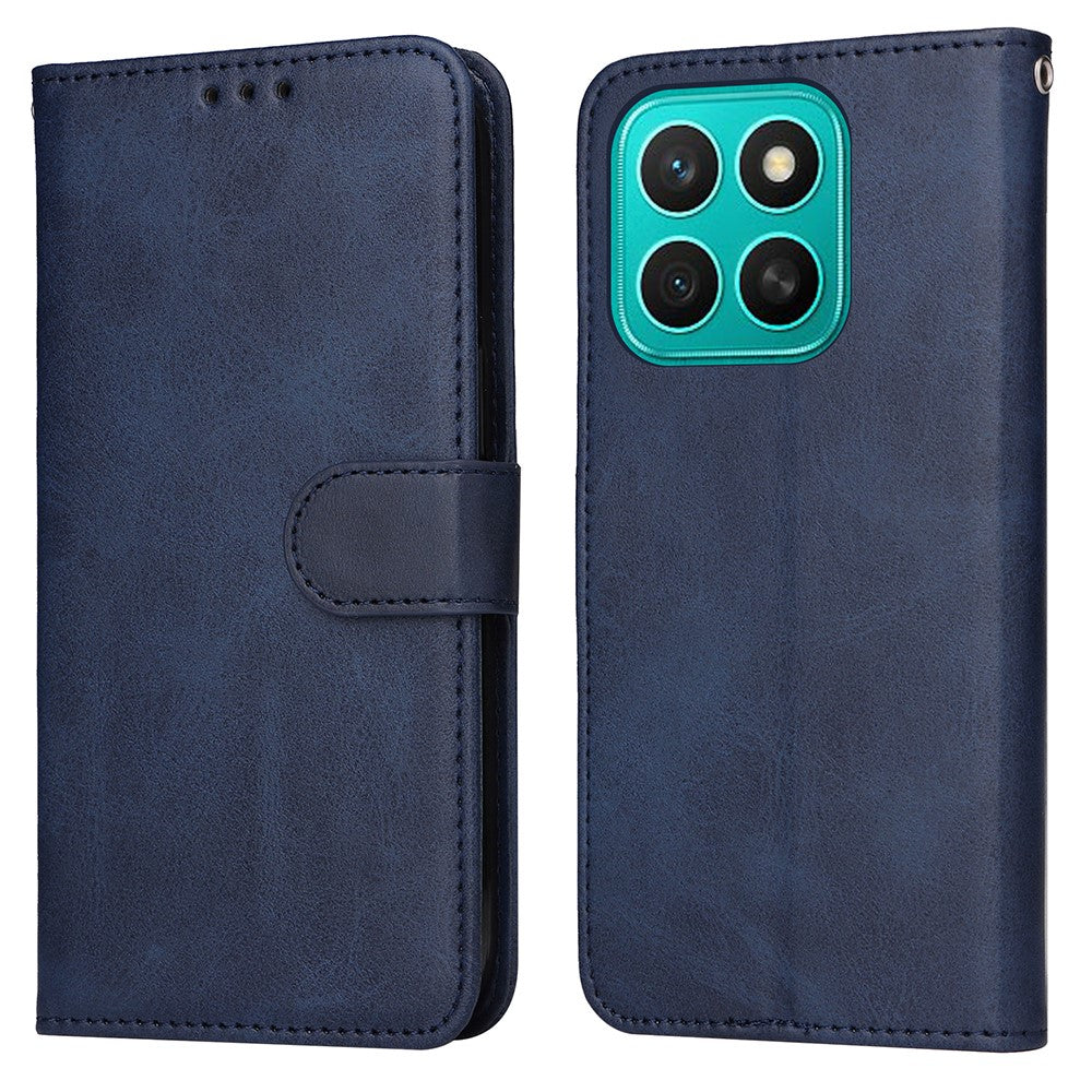 For Honor X8c 4G Case Wallet PU Leather Folio Flip Phone Cover