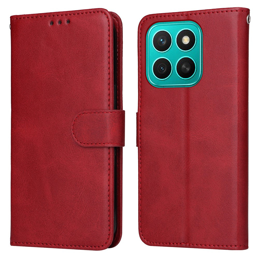 For Honor X8c 4G Case Wallet PU Leather Folio Flip Phone Cover