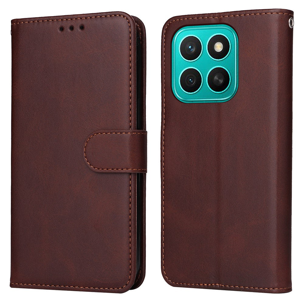 For Honor X8c 4G Case Wallet PU Leather Folio Flip Phone Cover