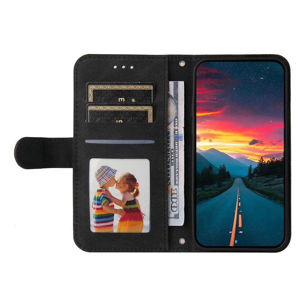 For Honor X8c 4G Leather Wallet Cases Skin Touch Phone Cover Stand with Strap