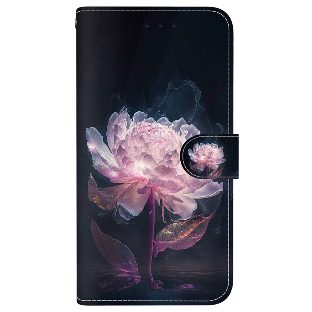 For Honor X8c 4G Wallet Phone Case Anti-Drop Leather Flip Cover Pattern Printing