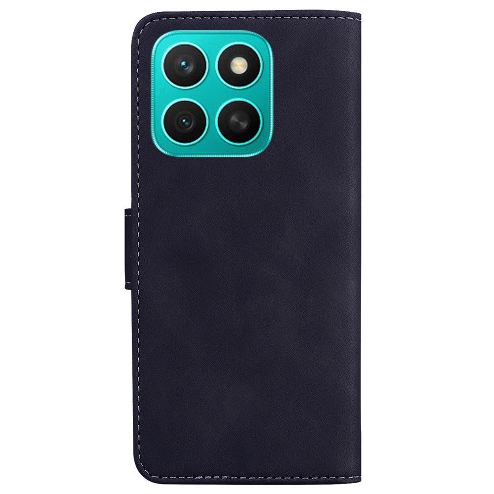 For Honor X8c 4G Stand Case PU Leather Phone Cover Butterfly Printed