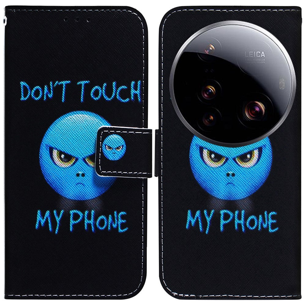For Xiaomi 15 Ultra Wallet Case Pattern Print Leather Phone Cover