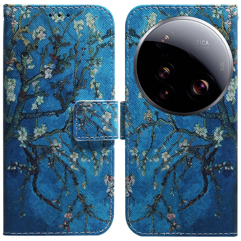 For Xiaomi 15 Ultra Wallet Case Pattern Print Leather Phone Cover