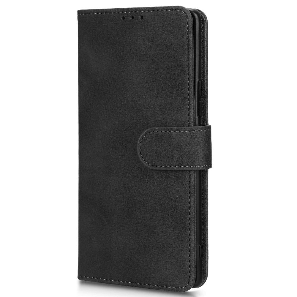 For Honor 70 5G Full Protection PU Leather Phone Case Skin-Touch Feeling Wallet Stand Phone Cover