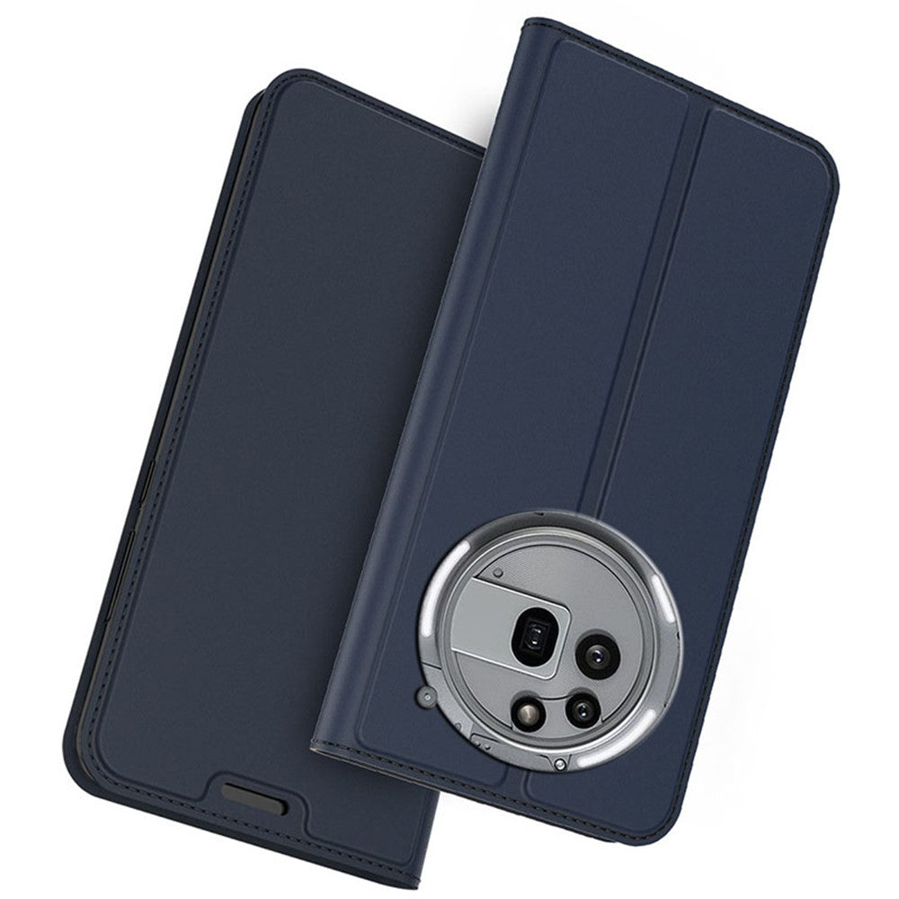 Nothing Phone (3a) Pro Wallet-Handyhülle – Aus PU-Leder mit Kartenhalter, Ständer & Magnetverschluss