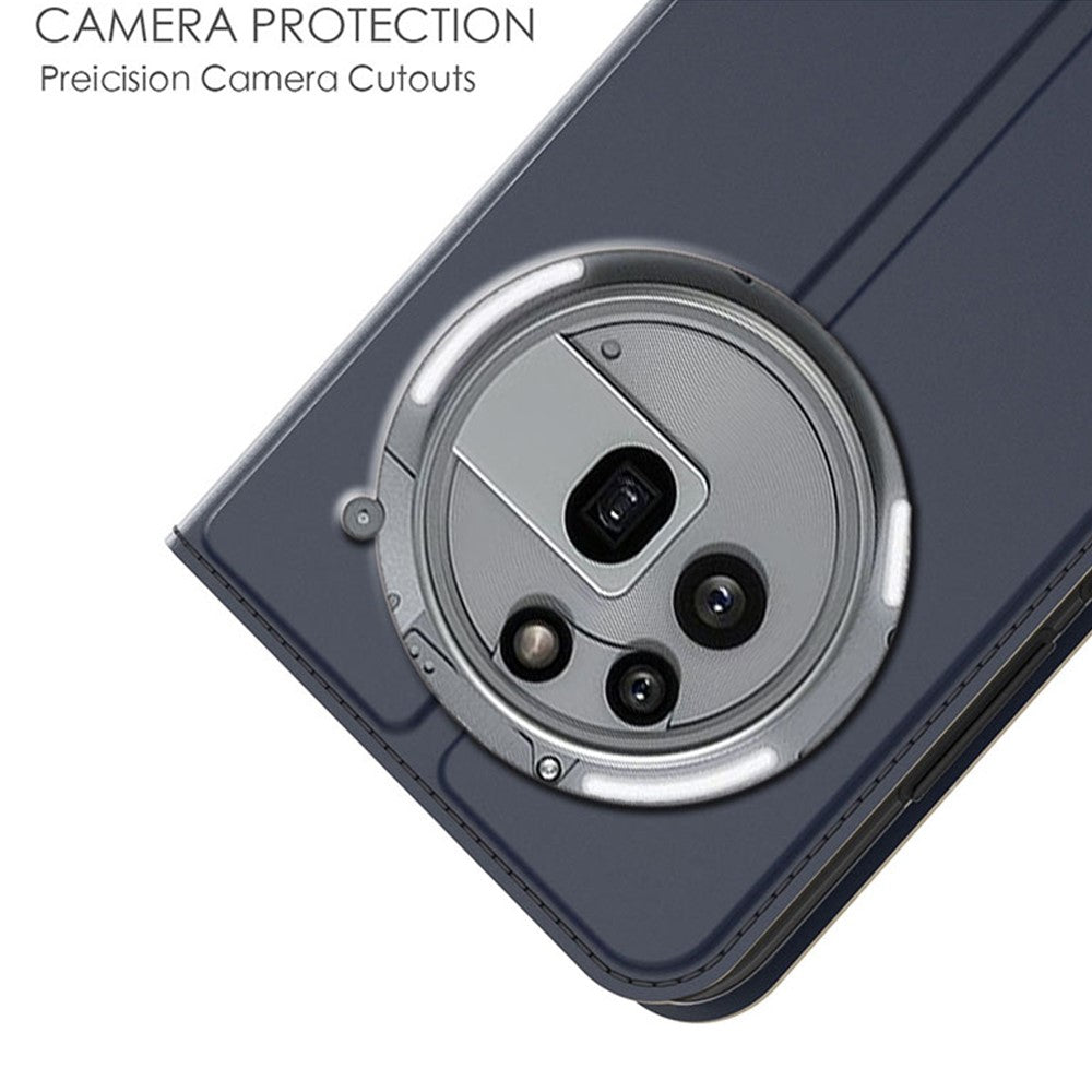 Nothing Phone (3a) Pro Wallet-Handyhülle – Aus PU-Leder mit Kartenhalter, Ständer & Magnetverschluss
