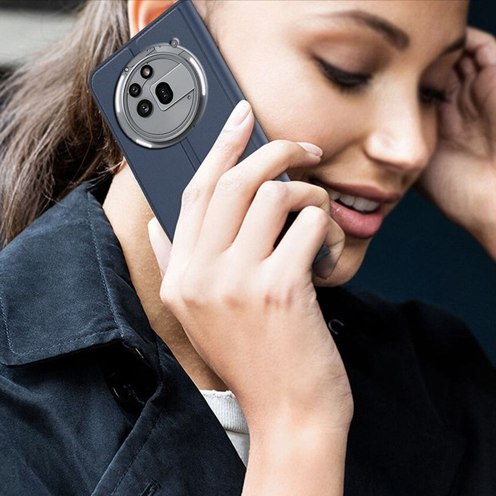 Nothing Phone (3a) Pro Wallet-Handyhülle – Aus PU-Leder mit Kartenhalter, Ständer & Magnetverschluss