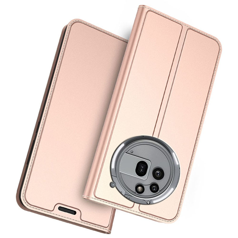 Nothing Phone (3a) Pro Wallet-Handyhülle – Aus PU-Leder mit Kartenhalter, Ständer & Magnetverschluss