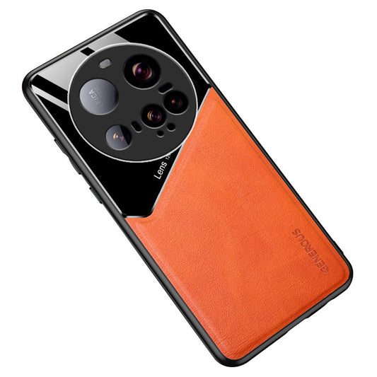 Xiaomi 15 Ultra Handyhülle – Gehäuse aus PC mit Lederbeschichtung + Rückseite aus TPU