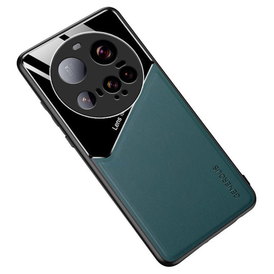 Xiaomi 15 Ultra Handyhülle – Gehäuse aus PC mit Lederbeschichtung + Rückseite aus TPU