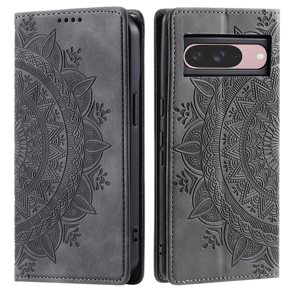 Pixel 10 Pro / 10 / 9 Pro / 9 Wallet-Hülle – Mit Magnetverschluss & Muster aufgedruckt
