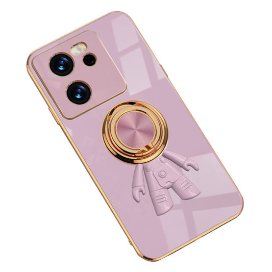 Xiaomi 13T / Xiaomi 13T Pro Handyhülle – 13T Pro- mit Astronautenring-Ständer, 6D-Galvanik-TPU
