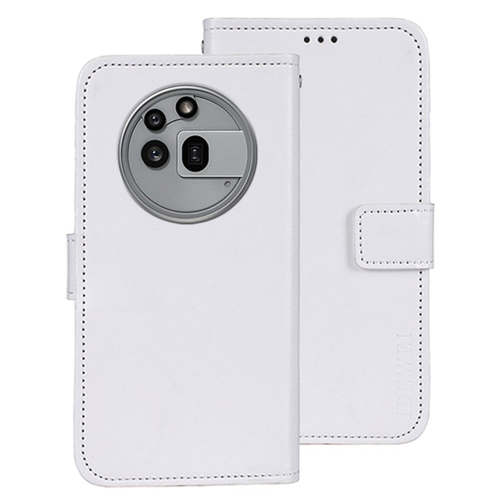IDEWEI For Nothing Phone (3a) Pro Stand Case Crazy Horse Texture Leather Phone Cover