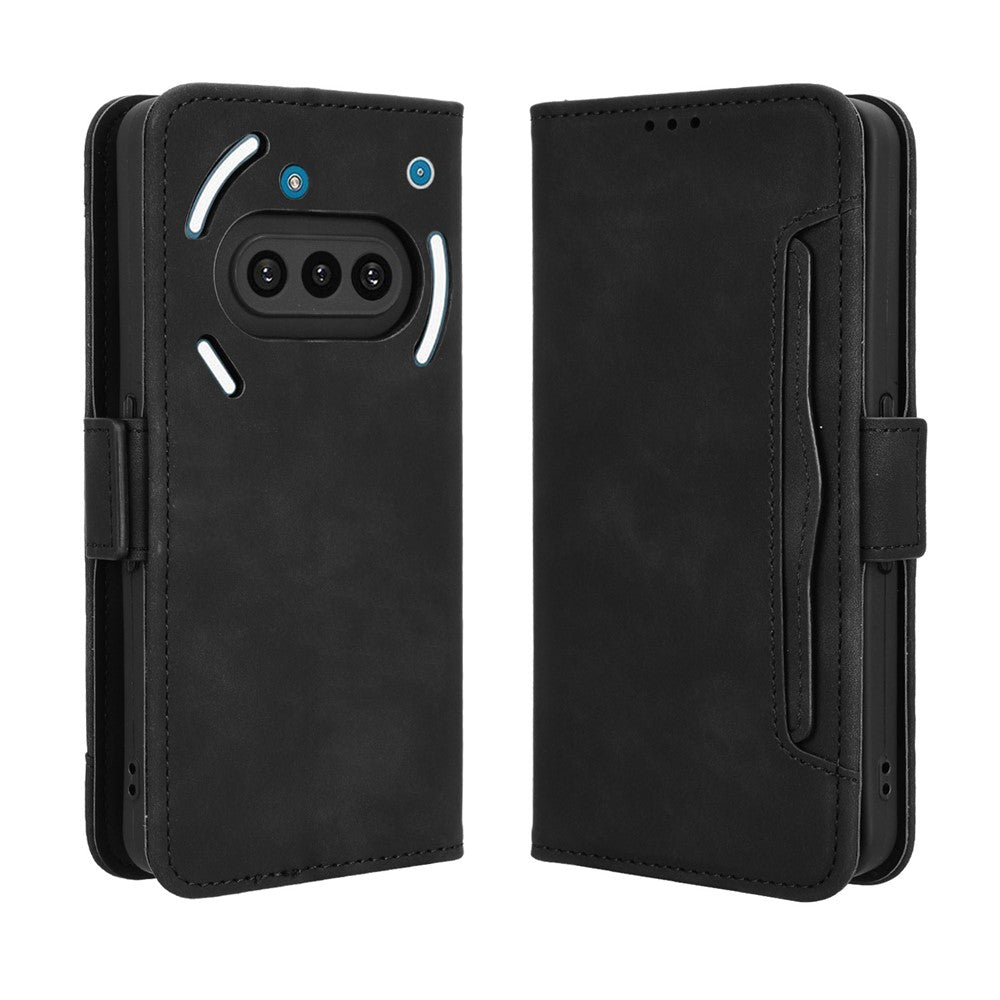 For Nothing Phone (3a) Leather Case Phone Wallet Cover with Multiple Card Slots