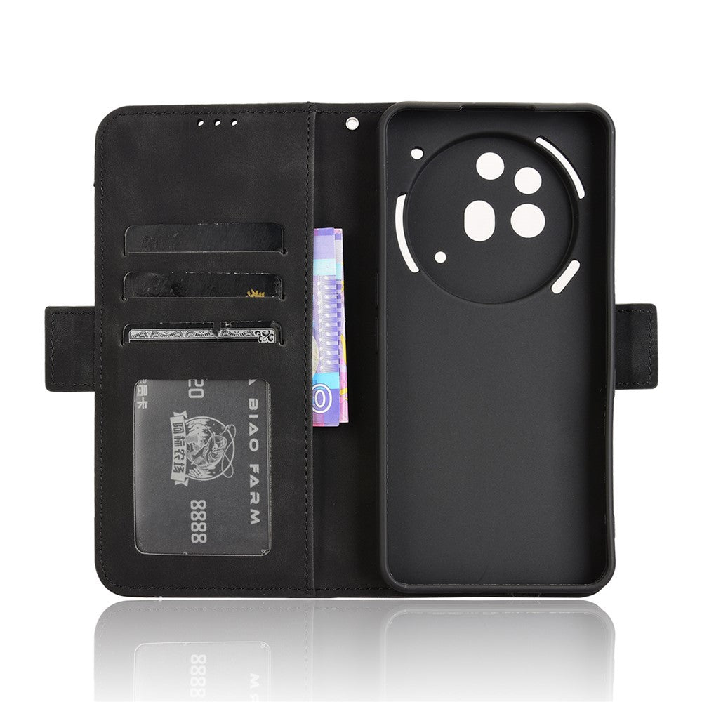 For Nothing Phone (3a) Pro Leather Case Phone Wallet Cover with Multiple Card Slots
