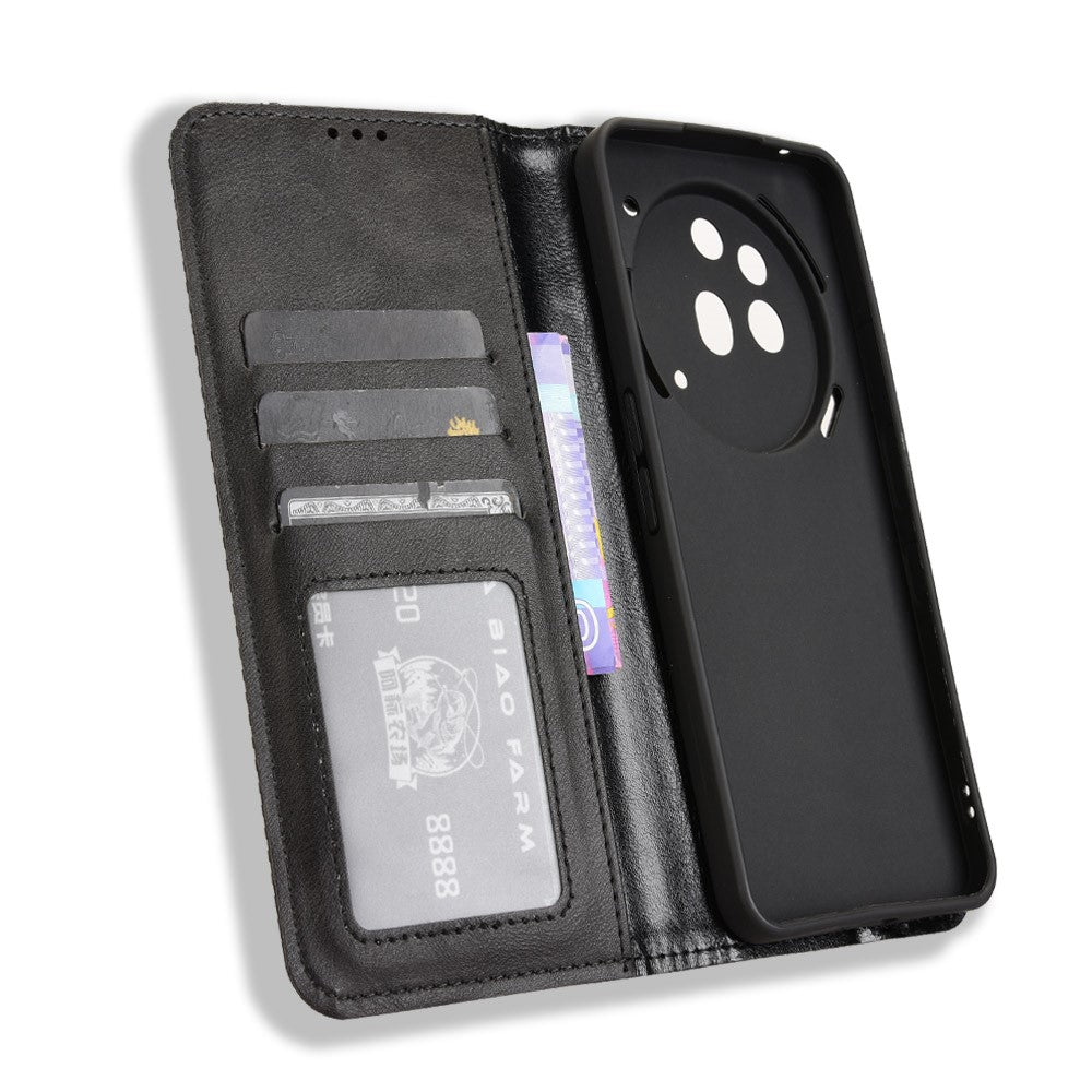 Nothing Phone (3a) Pro Wallet-Handyhülle – Aus strapazierfähigem PU-Leder, mit Standfunktion & integriertem Portemonnaie