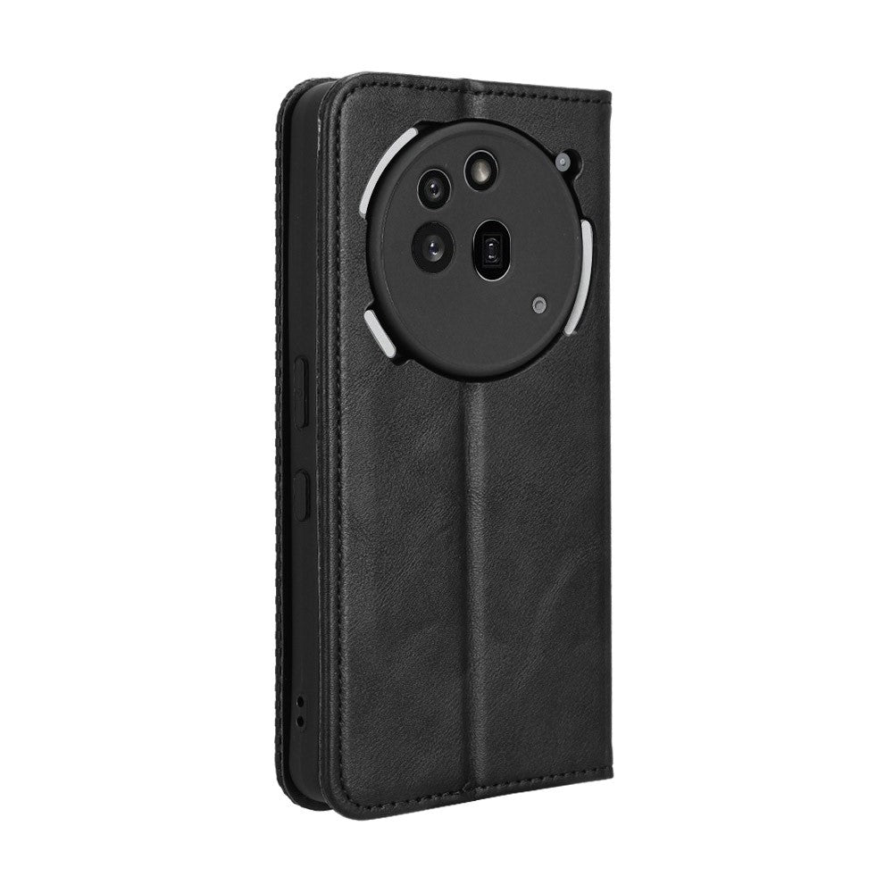 Nothing Phone (3a) Pro Wallet-Handyhülle – Aus strapazierfähigem PU-Leder, mit Standfunktion & integriertem Portemonnaie