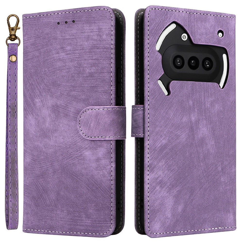 For Nothing Phone (3a) Case Wallet RFID Blocking PU Leather Cover Viewing Stand