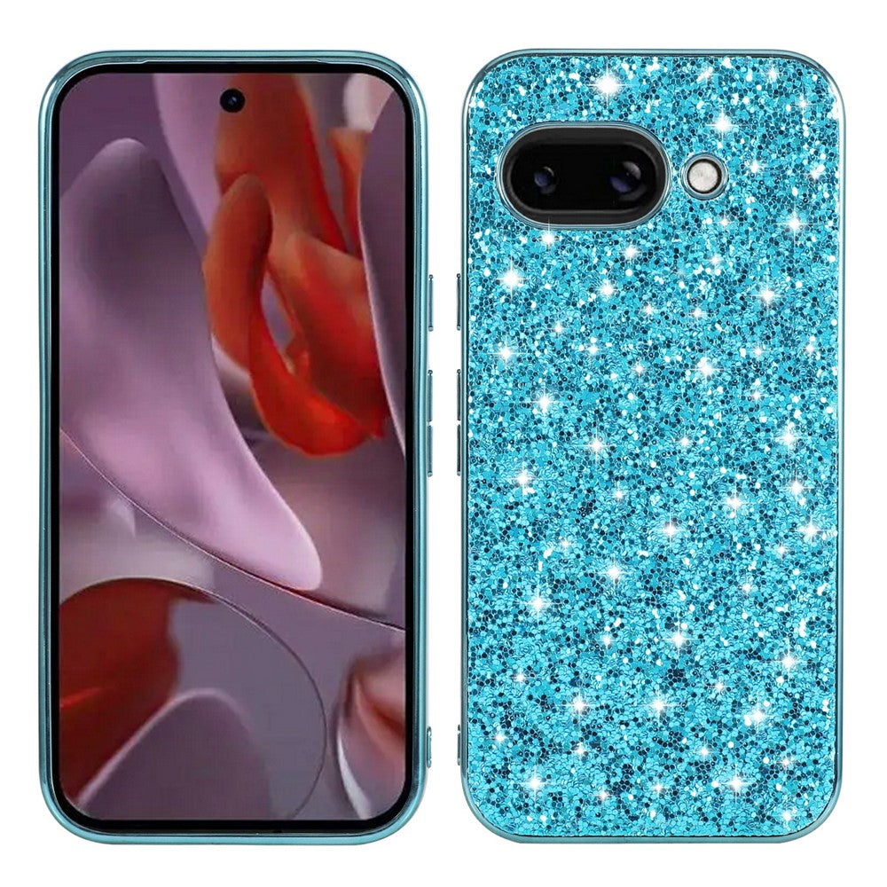 Pixel 9a Schutzhülle – Funkelnde Glitzer-Rückseite