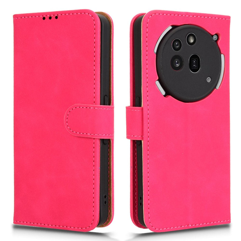 For Nothing Phone (3a) Pro Leather Case Skin Feel Anti Drop Wallet Flip Phone Cover