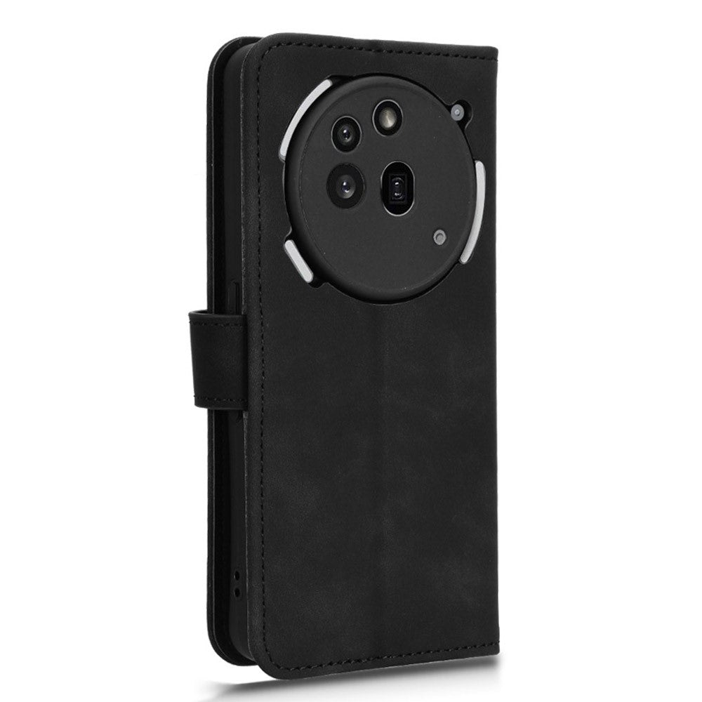 For Nothing Phone (3a) Pro Leather Case Skin Feel Anti Drop Wallet Flip Phone Cover