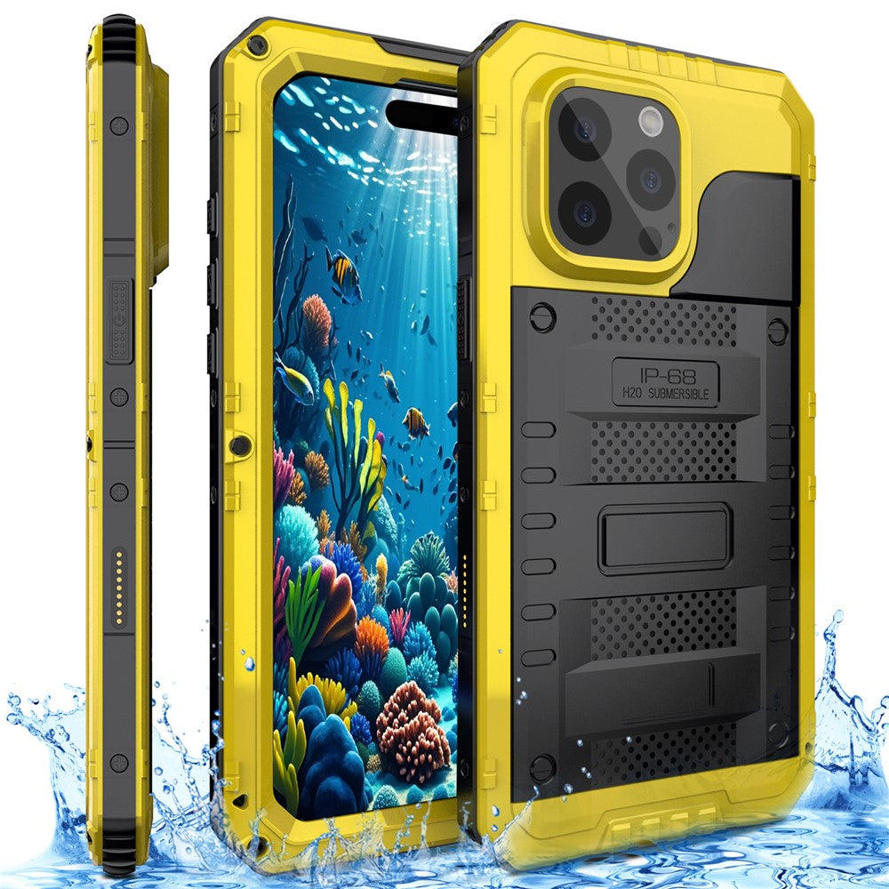iPhone 16 Pro Max IP68 wasserdicht, stoßfest & mit integriertem Bildschirmschutz