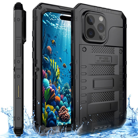 iPhone 16 Pro IP68 wasserdicht, stoßfest & mit integriertem Bildschirmschutz