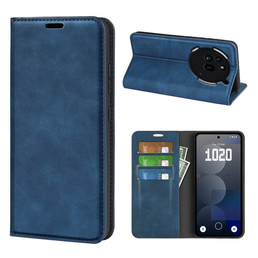Nothing Phone (3a) Pro Wallet-Handyhülle – Aus PU-Leder, mit Ständer, Schutzhülle mit griffiger Oberfläche