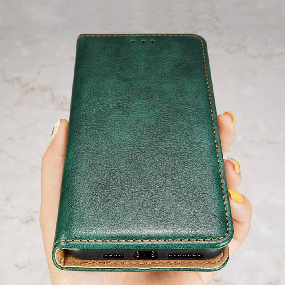 For Xiaomi Redmi Note 14 Pro 4G Case Wallet PU Leather Magnetic Auto-Absorbed Phone Cover