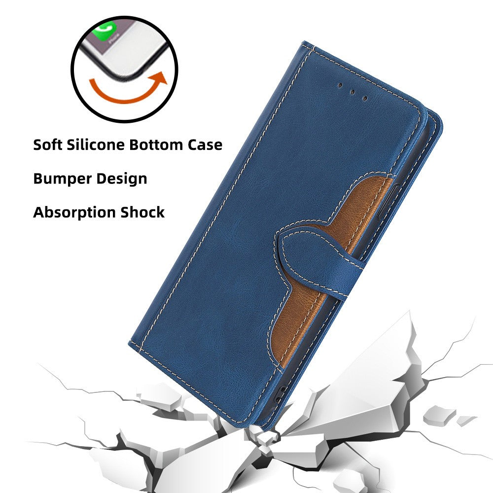 For Xiaomi Redmi Note 14 Pro 4G Case Leather Wallet Phone Cover with Straw Hat Magnetic Clasp