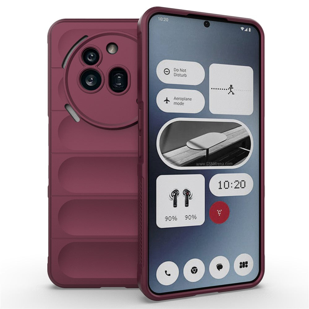 For Nothing Phone (3a) Pro Case Anti-Drop Soft TPU Rugged Phone Back Cover