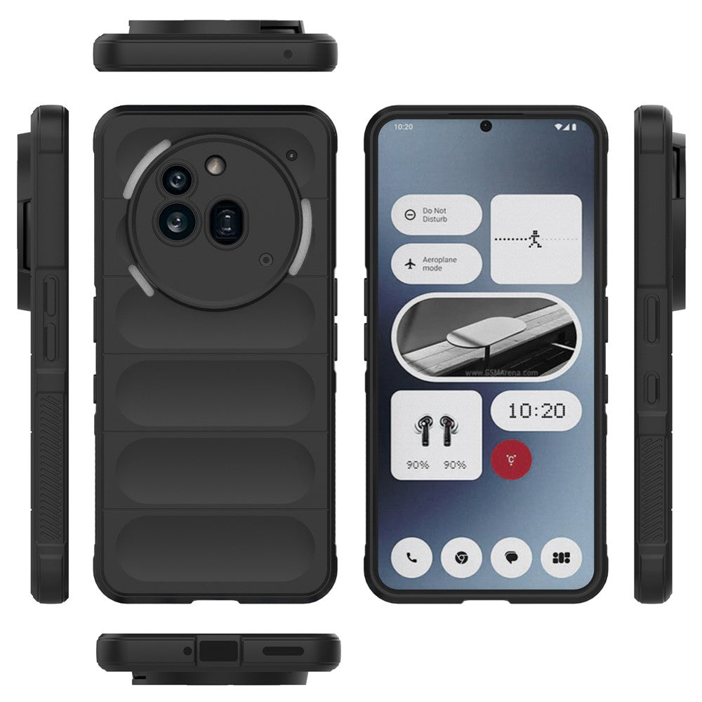 For Nothing Phone (3a) Pro Case Anti-Drop Soft TPU Rugged Phone Back Cover