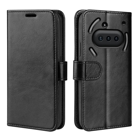 Nothing Phone (3a) Wallet-Handyhülle – Aus strukturiertem PU-Leder & TPU, Klapphandyhülle