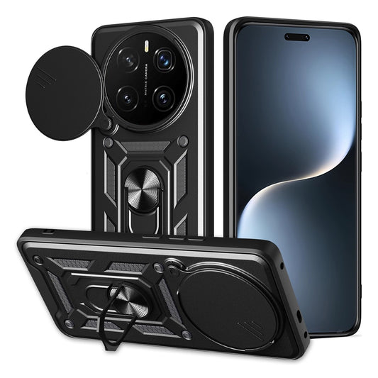 Honor Magic7 Pro 5G Handyhülle – mit Standfunktion, mit Kamera-Schiebeabdeckung, aus TPU / PC