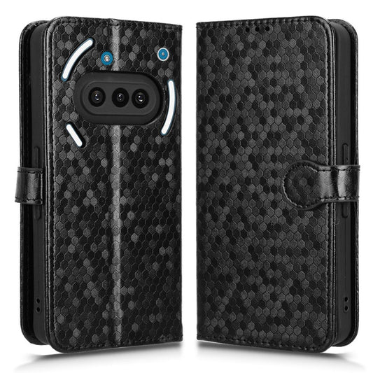 Nothing Phone (3a) Wallet-Handyhülle – Mit Magnetverschluss & Punktmuster