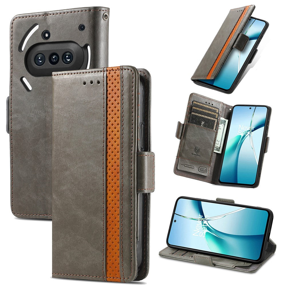 Nothing Phone (3a) Wallet-Handyhülle – Aus PU-Leder, mit Ständer & RFID-Schutz, inklusive Brieftasche